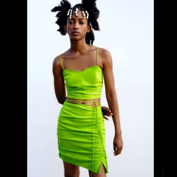 ZARA lime green set - Picture 2 of 7